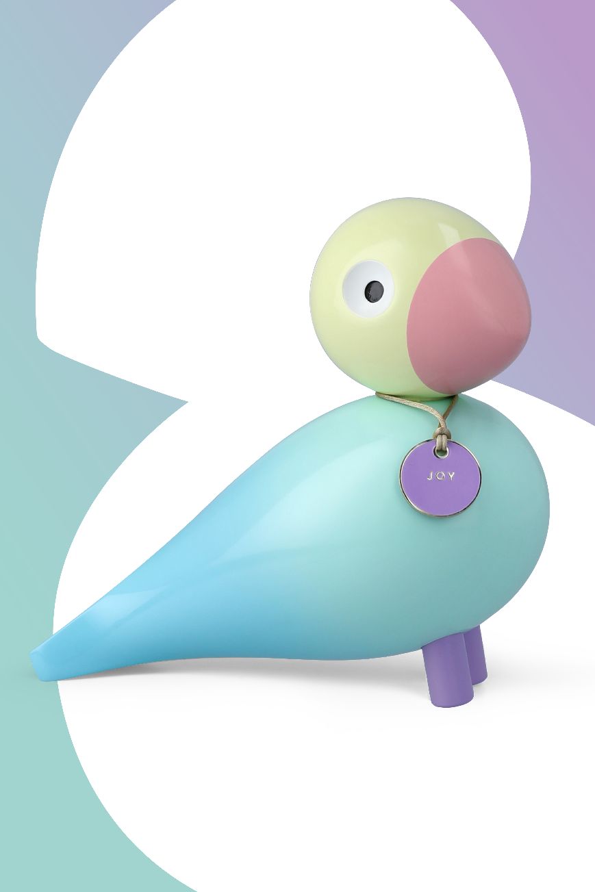 Story Bird Joy figurine en bois d'oiseau Kay Bojesen