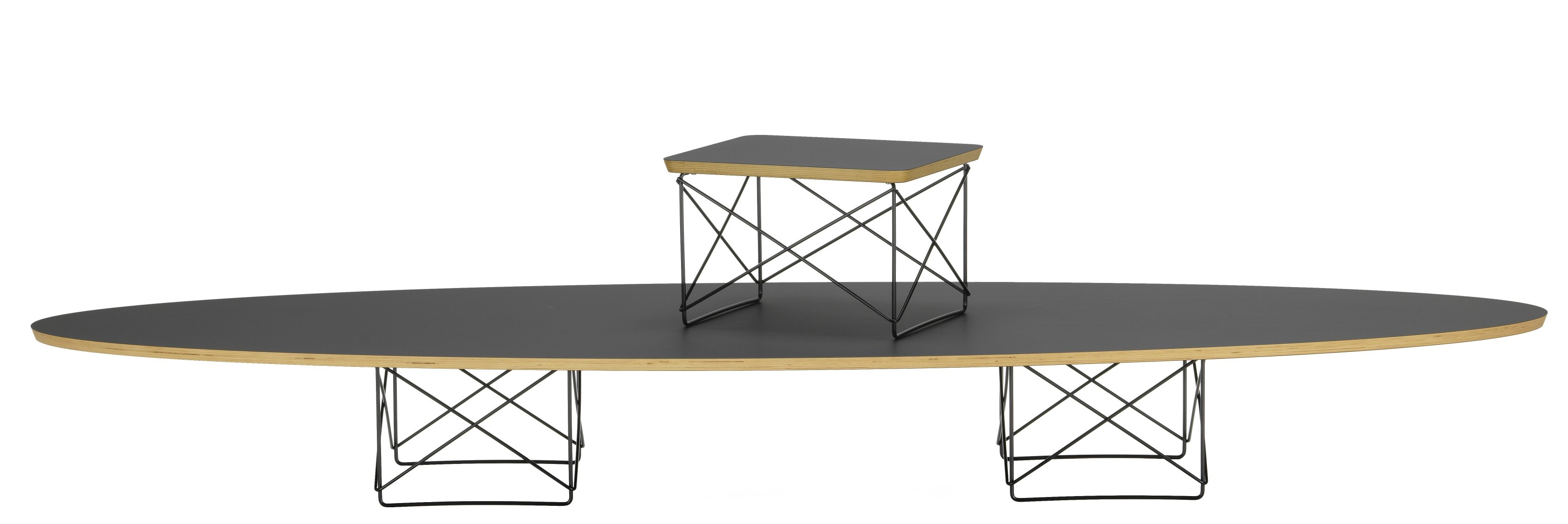 Elliptical Table ETR Eames Table / Table basse Vitra NOUVELLE VERSION