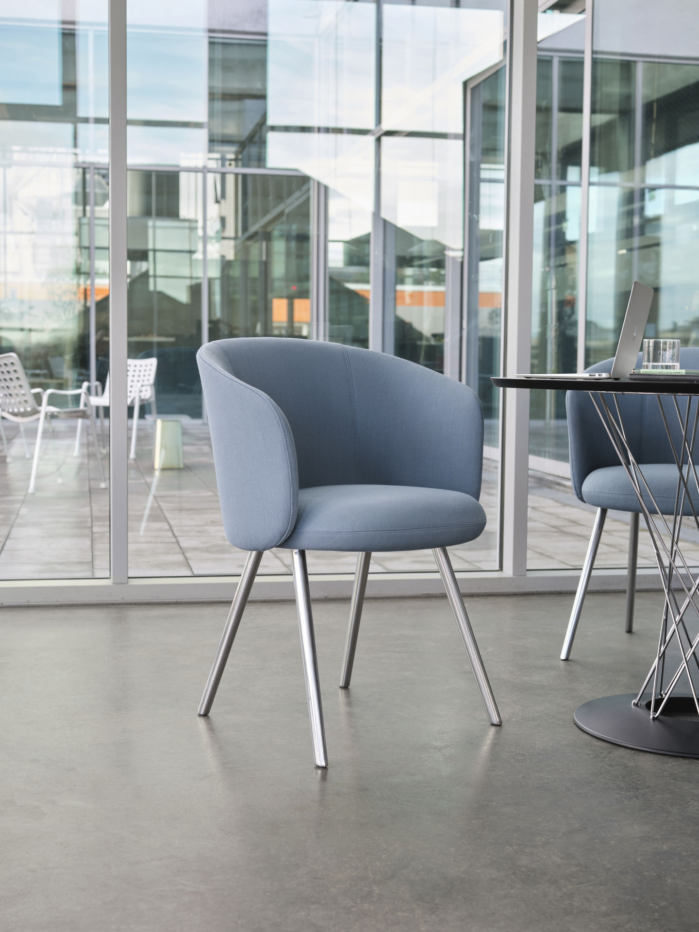 Mikado Arm Chair Chaise avec accoudoirs Chaise Vitra 