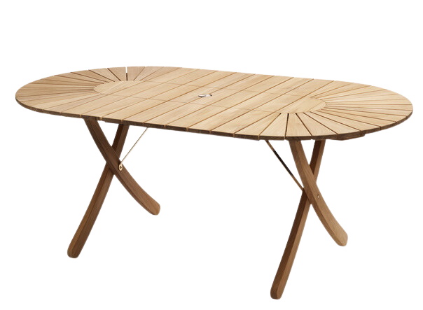 Selandia Table Table à manger d'extérieur Skagerak by Fritz Hansen