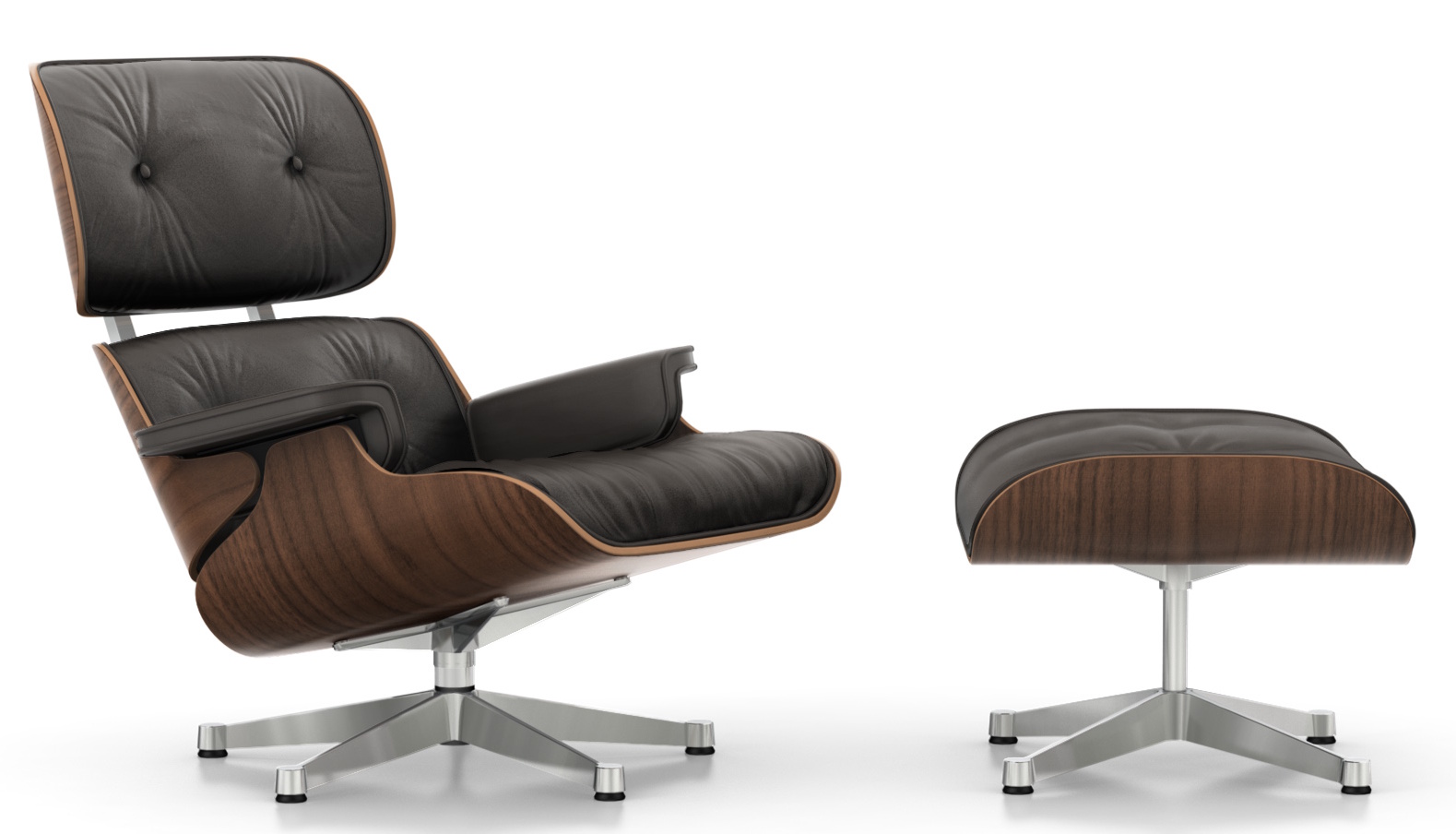 Eames Lounge Chair & Ottoman Fauteuil CONFIGURATEUR Vitra