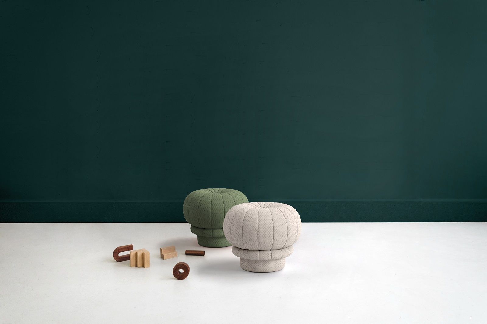 Claudie Pouf Tabouret Hartô