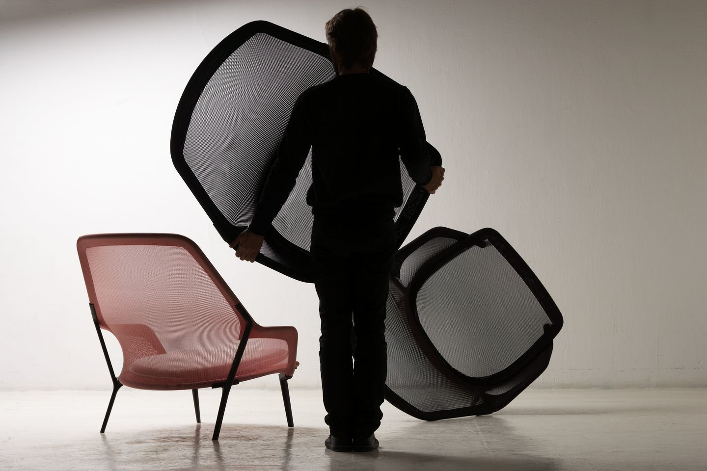 Slow Chair &amp; Ottoman Fauteuil Vitra