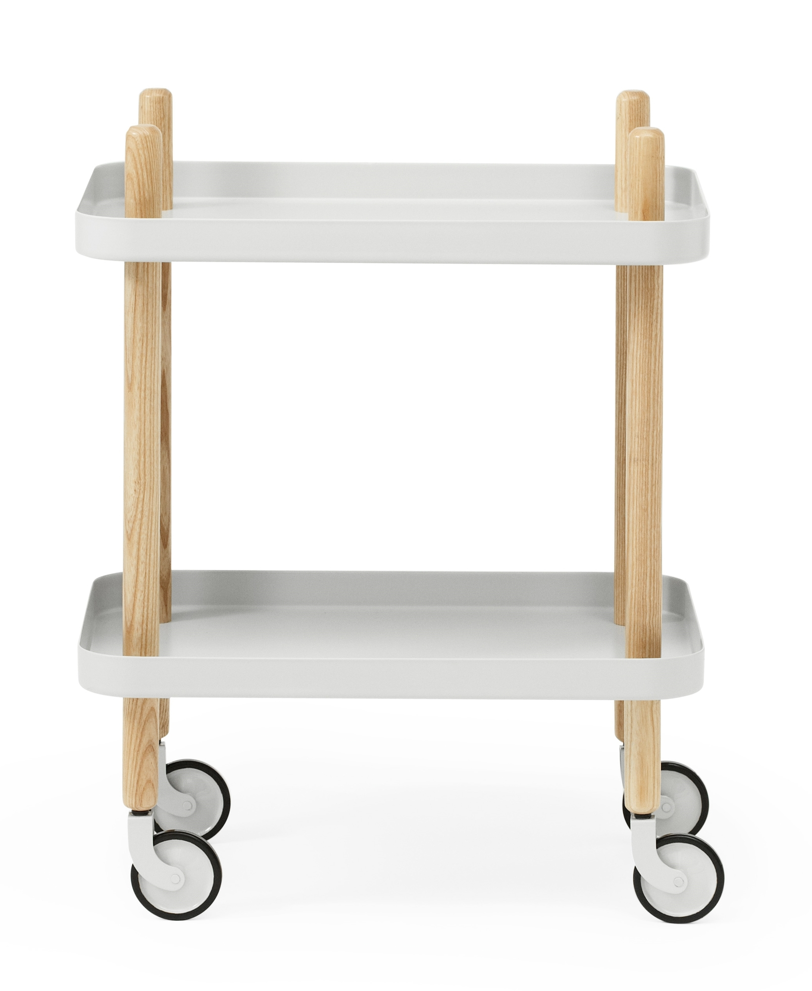 Block Table Chariots de nourriture Normann Copenhagen Gris clair