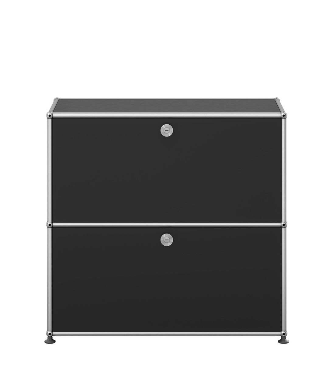 USM Haller Sideboard 2 Drawers Noir graphite - FAST DELIVERY     