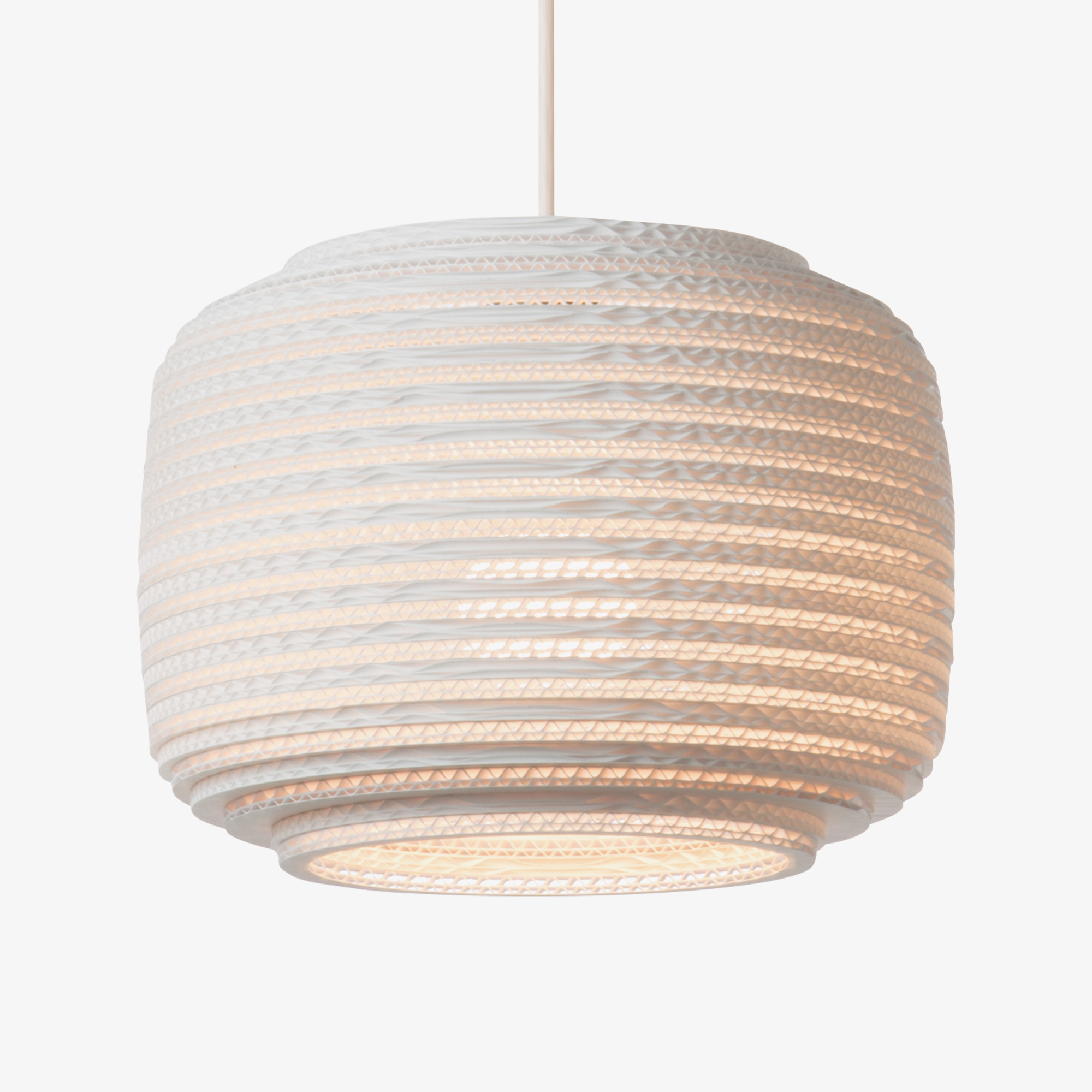 Scraplights Ausi 8 Lampe Suspension Blanc Graypants