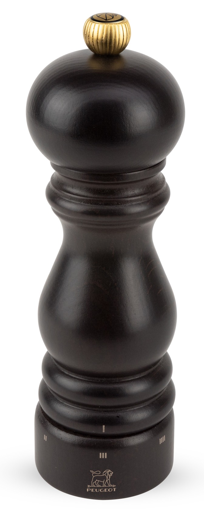 Paris moulin à poivre H 18 cm chocolat Peugeot