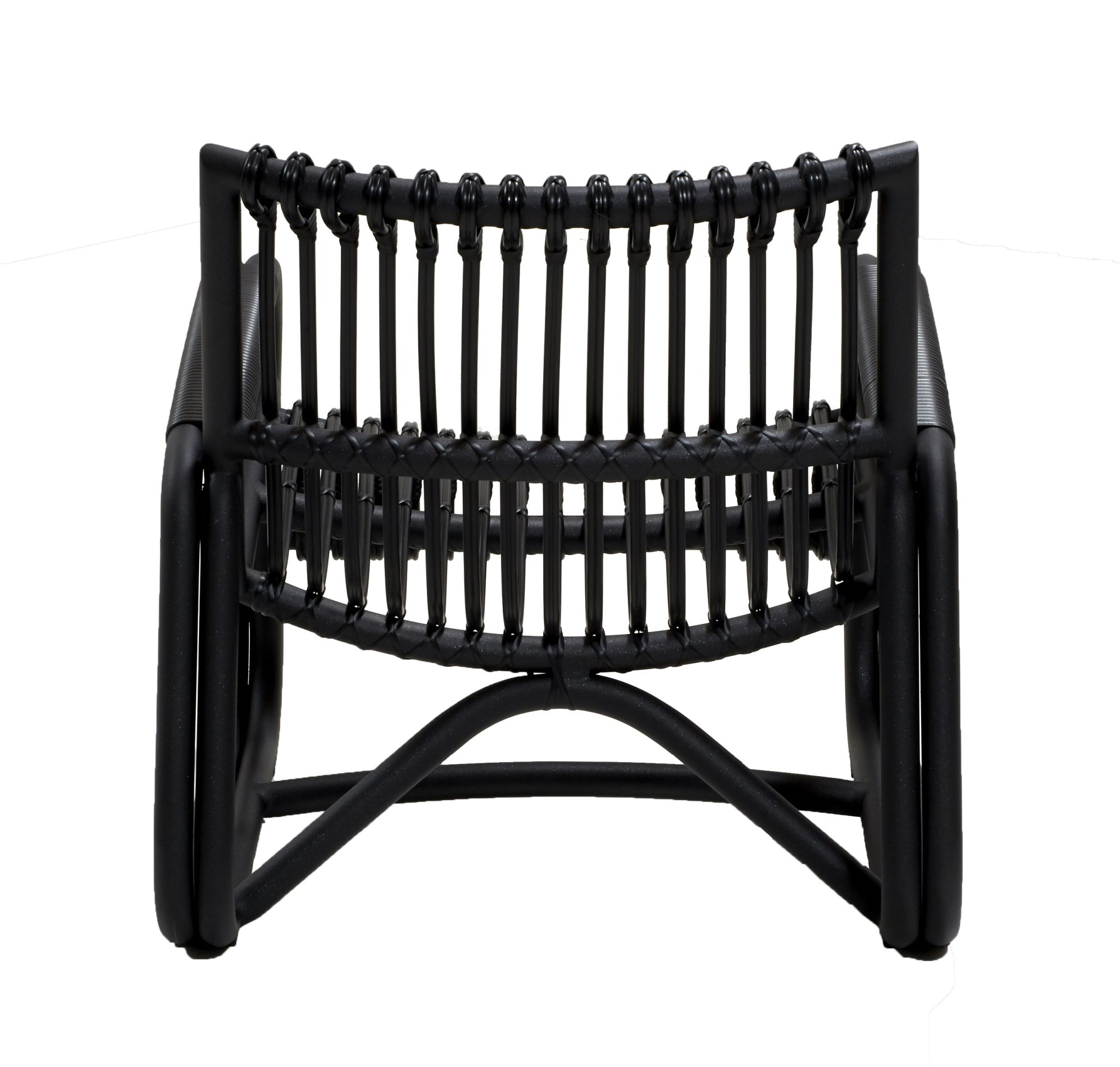 Curve Outdoor Lounge chaise Gris lave  Cane-Line
