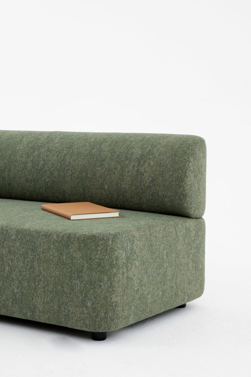 Mezza élément d'assise avec dossier Canapé Cascando 