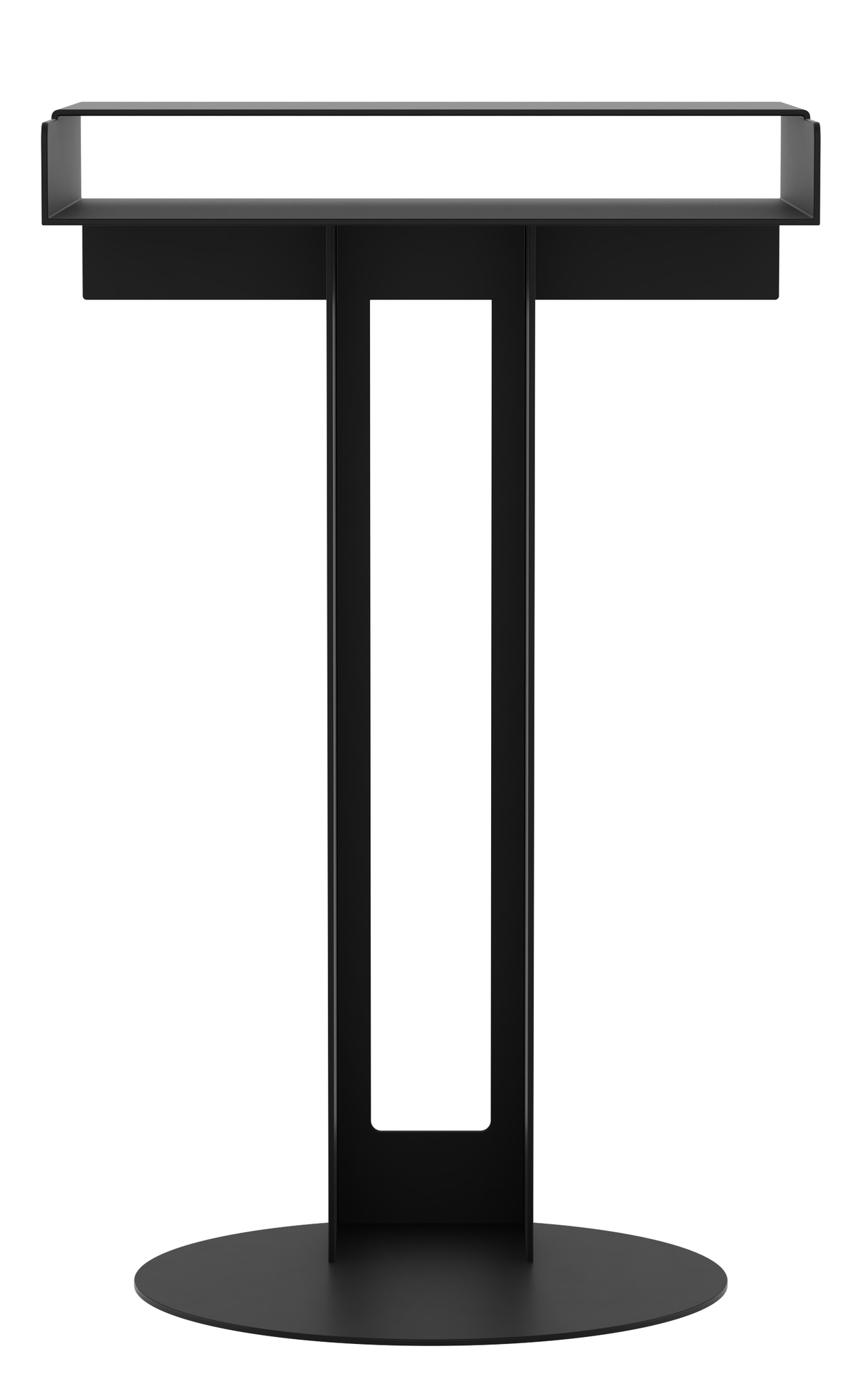 Metal Side Table Table d'appoint New Tendency Noir 