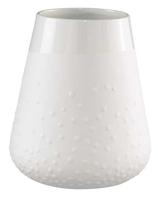 Maison Poésie Vase en porcelaine Points Roues OFFRE SPECIALE