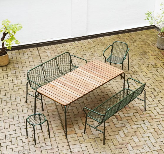 Vig Dining Bench Banc extérieur Normann Copenhagen