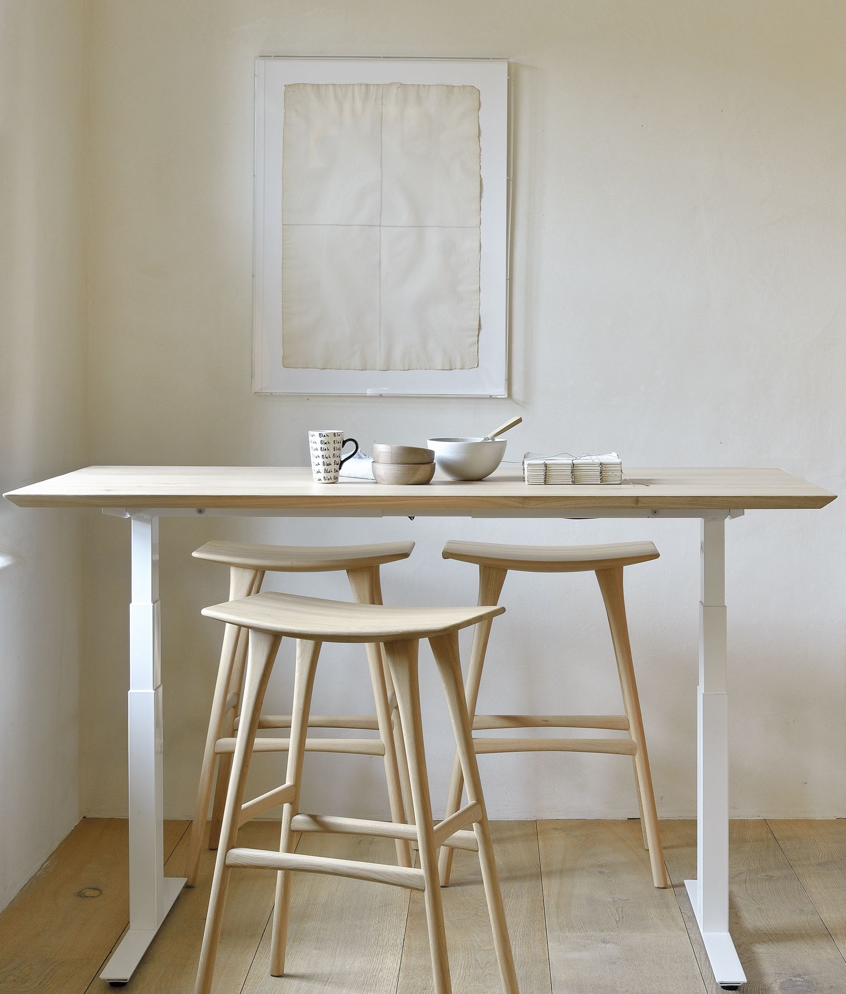 Tabouret de bar Osso CHÊNE Ethnicraft OFFRE SPECIALE