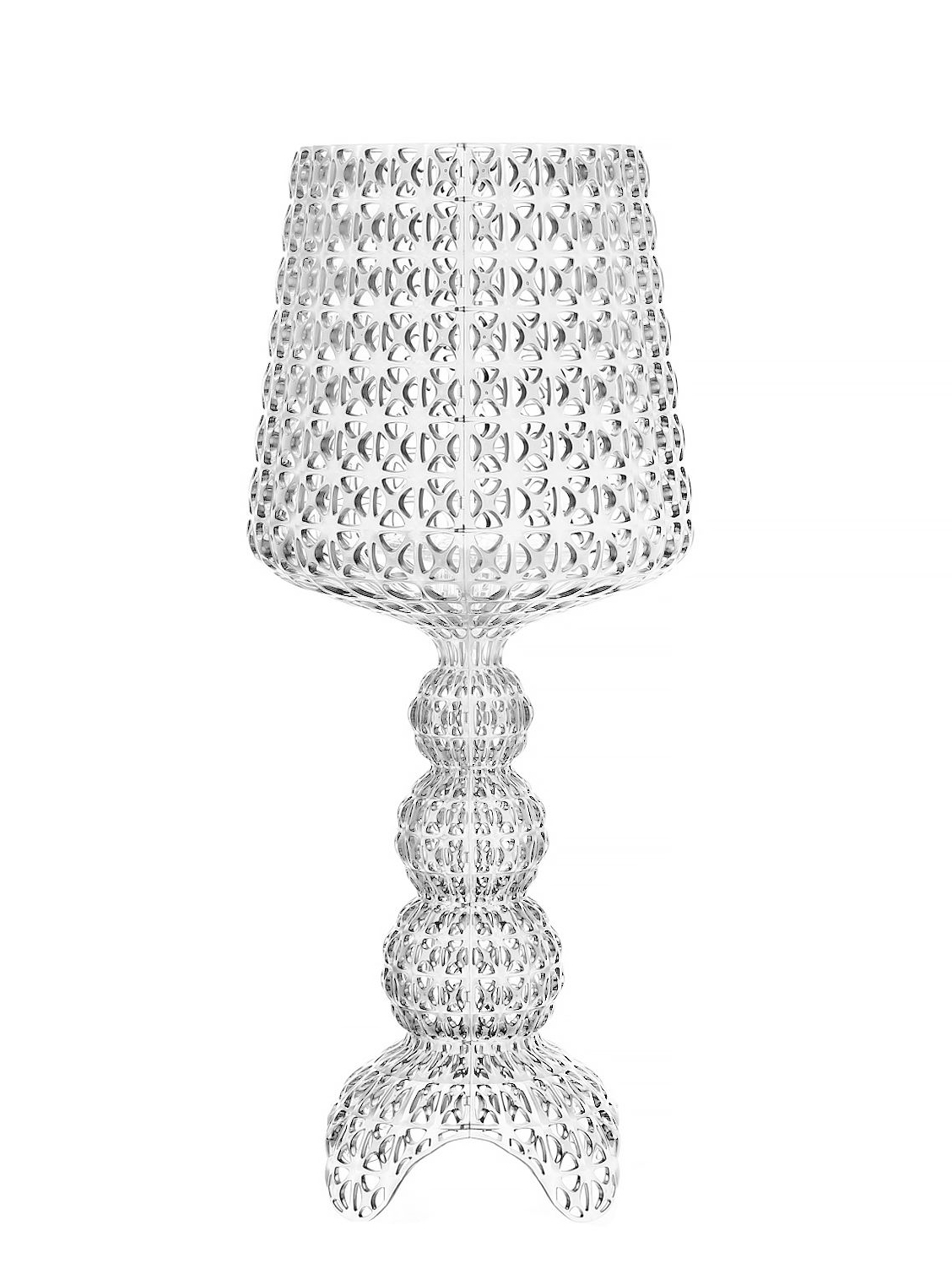 Mini Kabuki lampe de table blanc Kartell