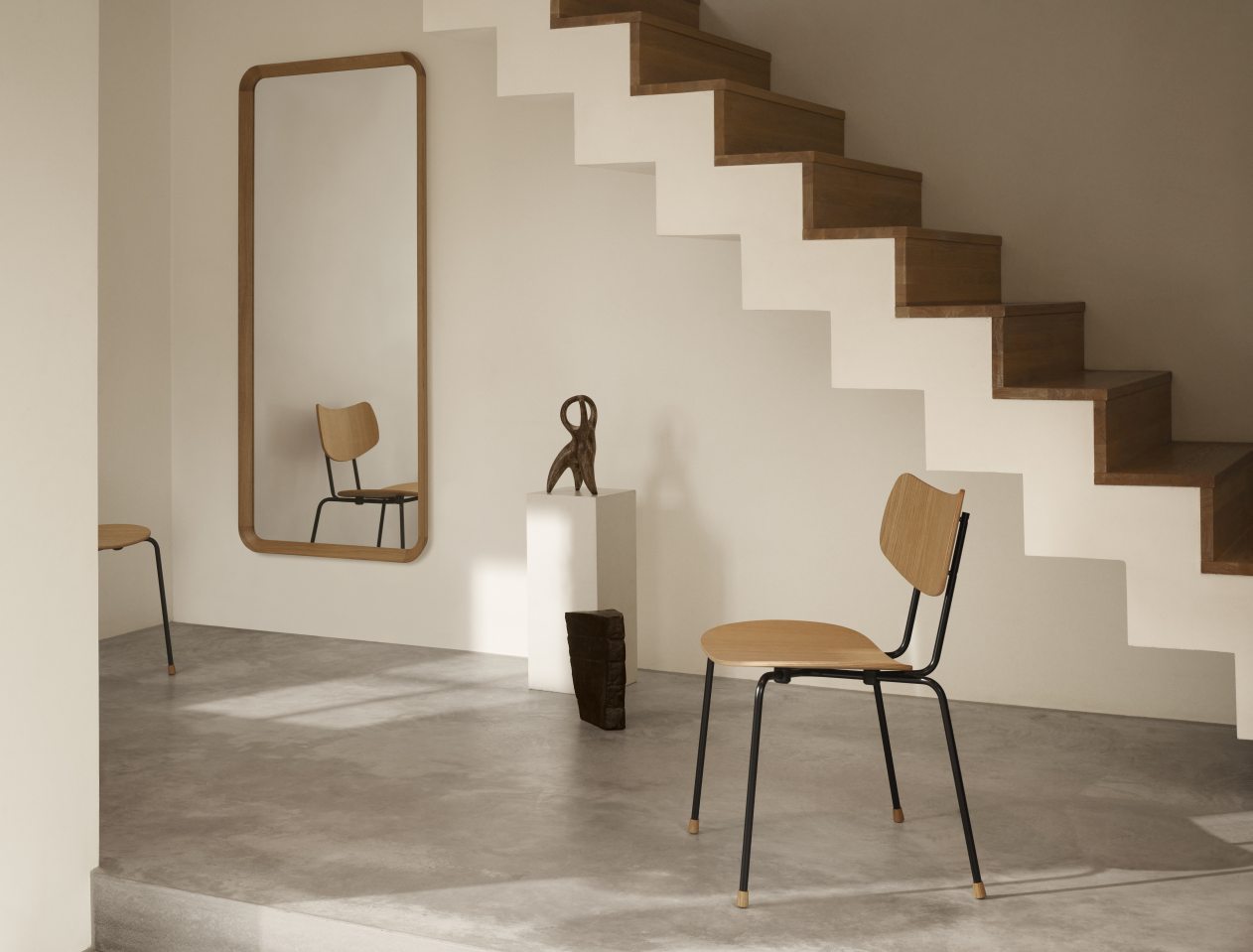 VLA62 Radio House Mirror Miroir Carl Hansen & Søn