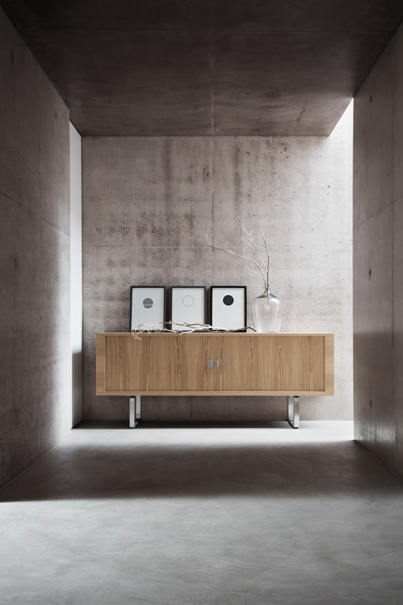 CH825 Credenza Sideboard Carl Hansen & Søn Farbe eiche geölt Gestell massives Holz
