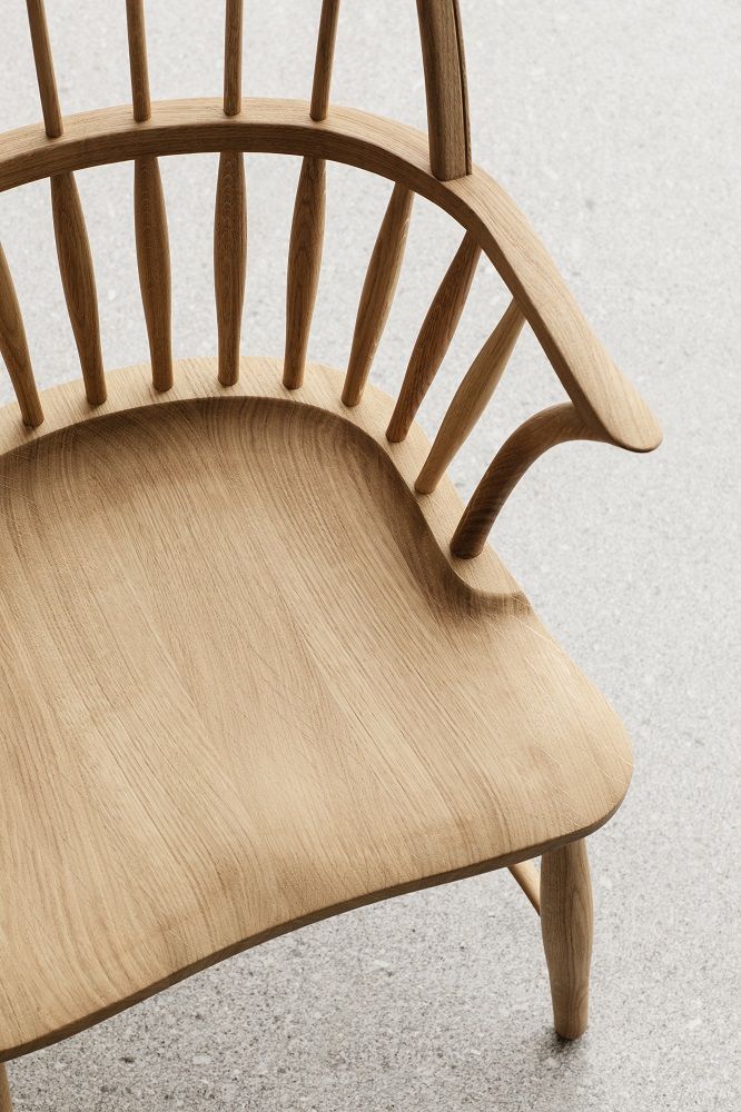 FH38 Windsor Chair Chaise Carl Hansen & Søn
