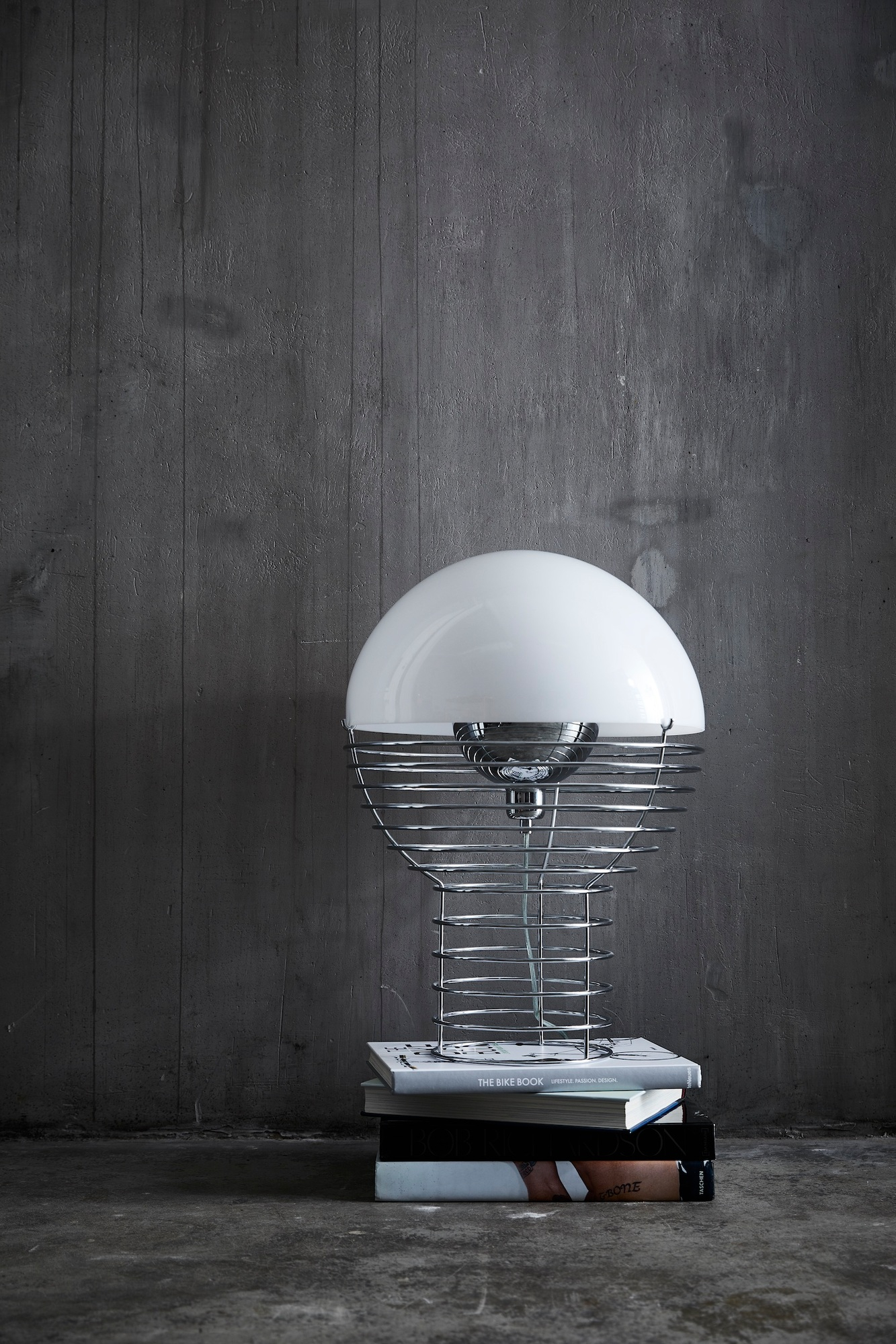 Wire Large lampe de table Verpan