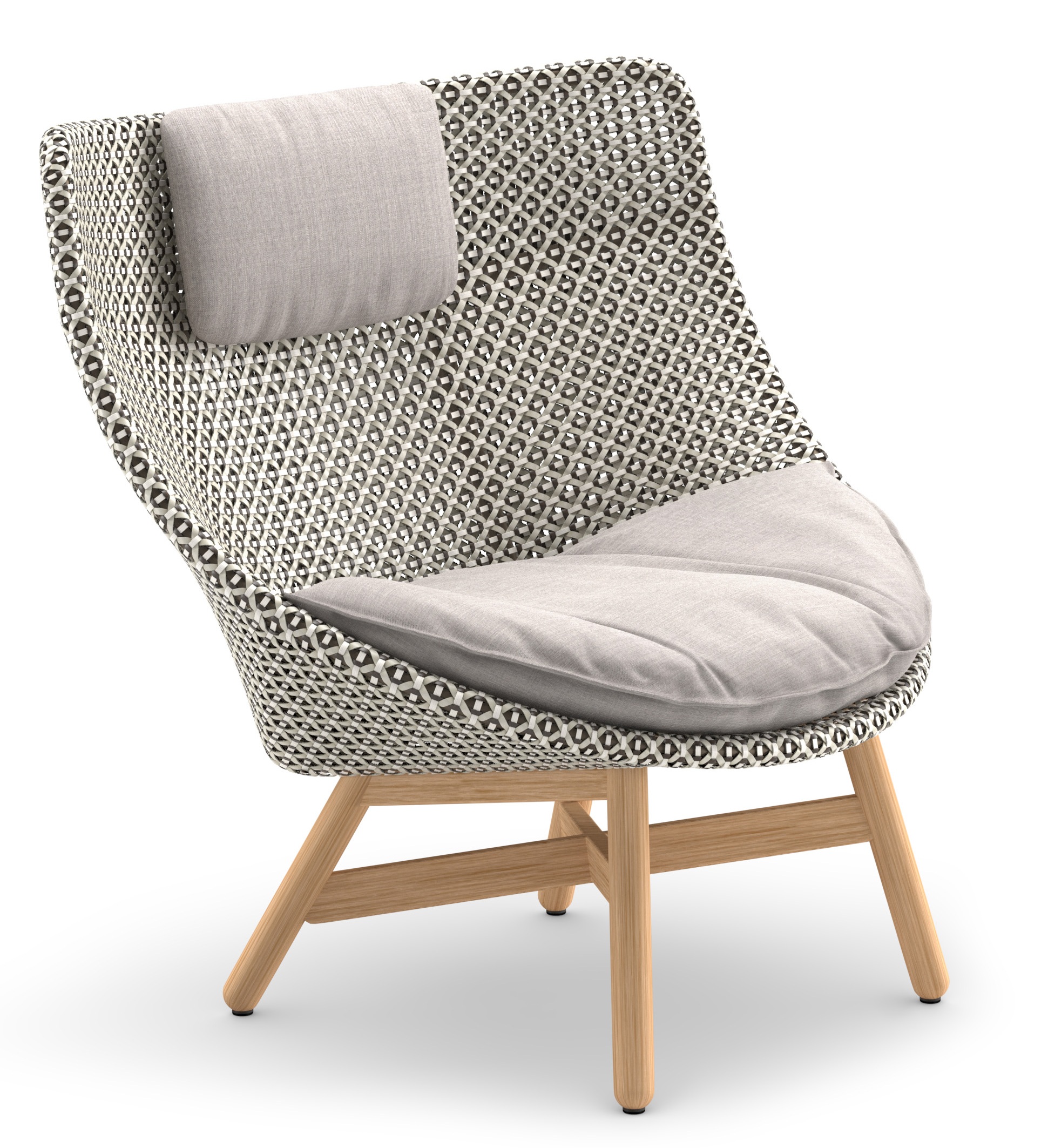 Mbrace Outdoor Wing chair Fauteuil à haut dossier Dedon