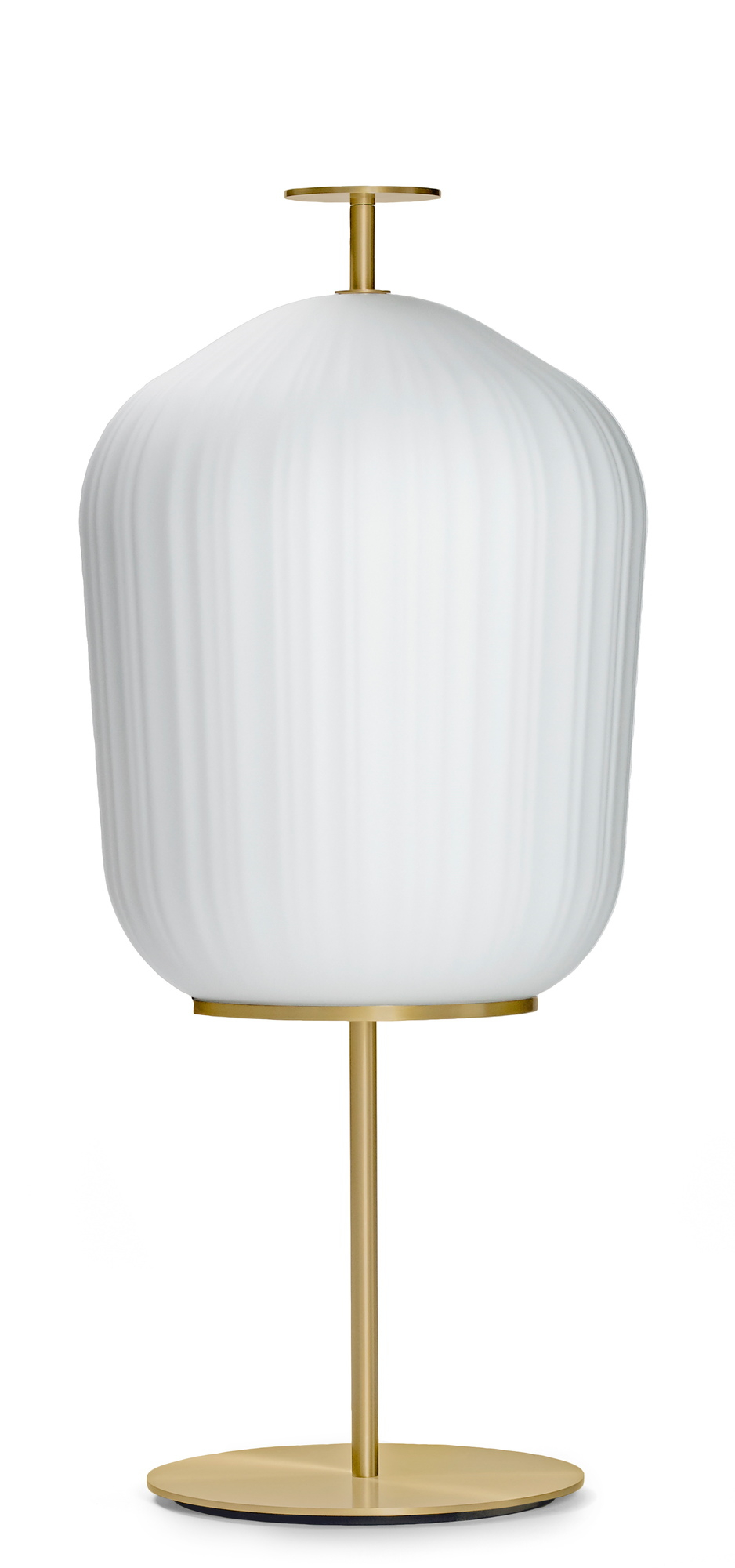 Plissée Floor Lamp Lampadaire ClassiCon Laiton