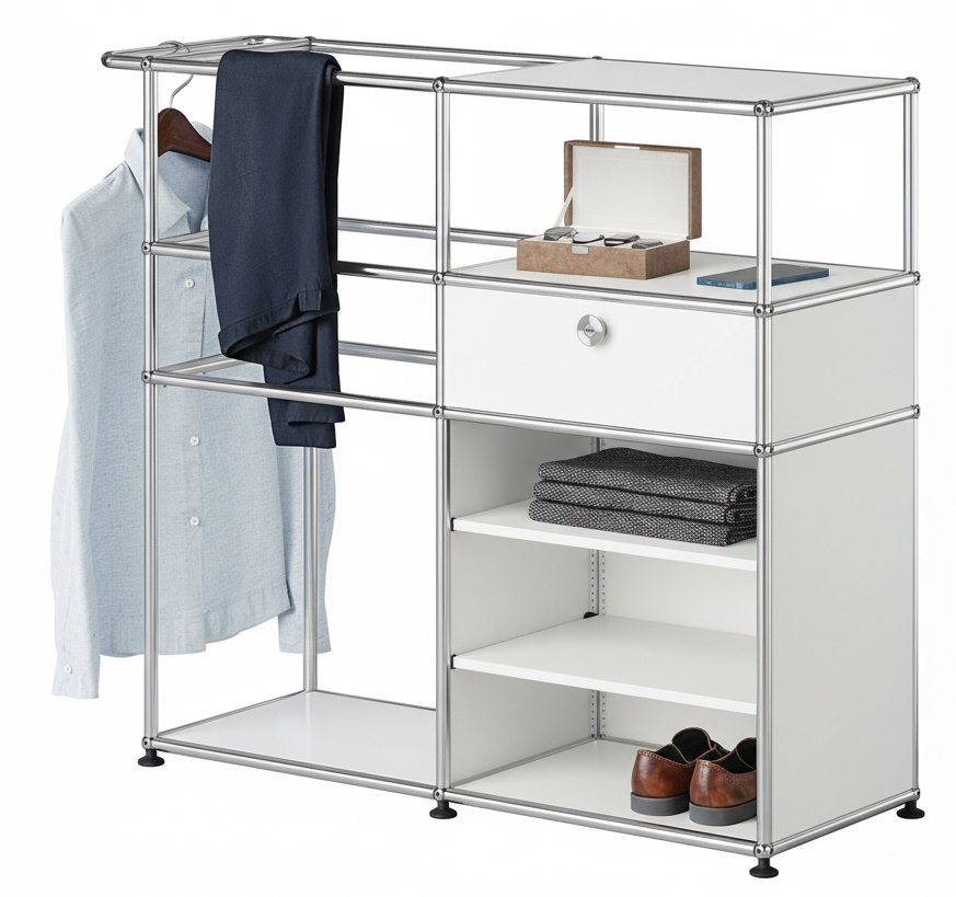Porte-manteau USM Haller blanc pur