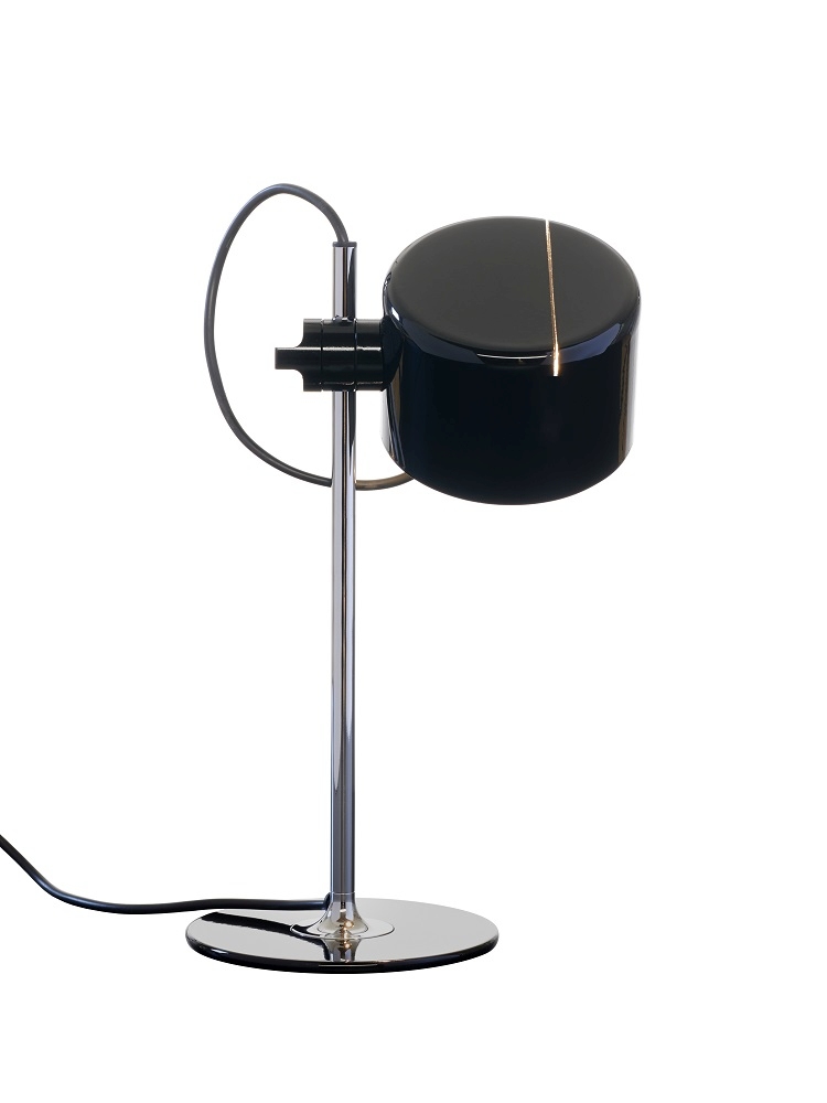Mini Coupé 2201 Lampe de table Noir brillant Oluce OFFRE SPECIALE