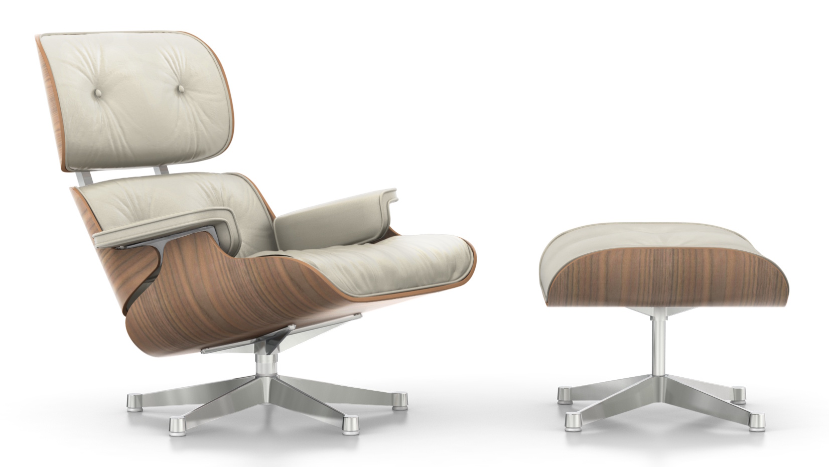 Eames Lounge Chair & Ottoman Fauteuil CONFIGURATEUR Vitra