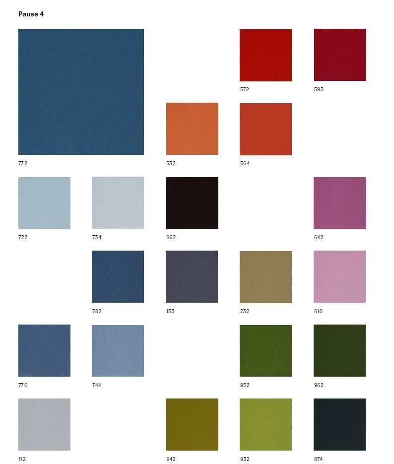 Carte d'échantillon Pause 4 Kvadrat