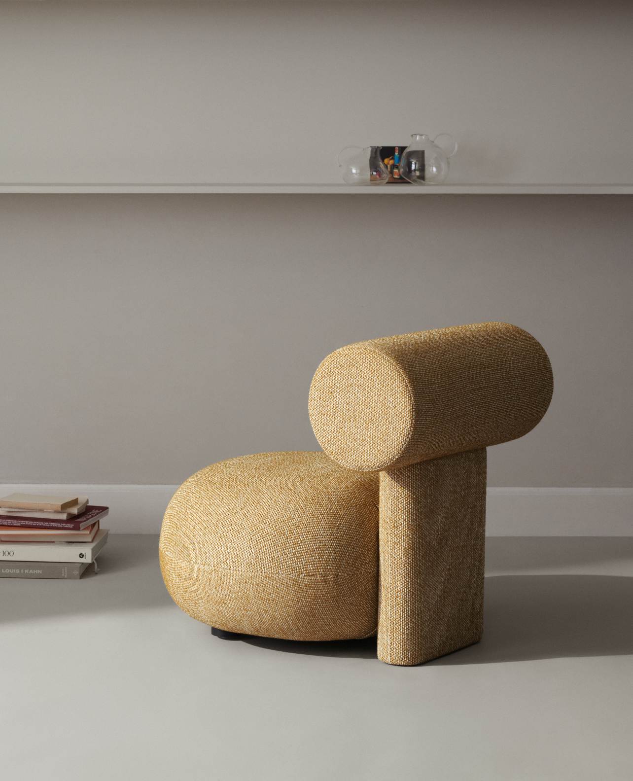 Hippo Lounge Chair Fauteuil Entièrement Rembourré NORR11