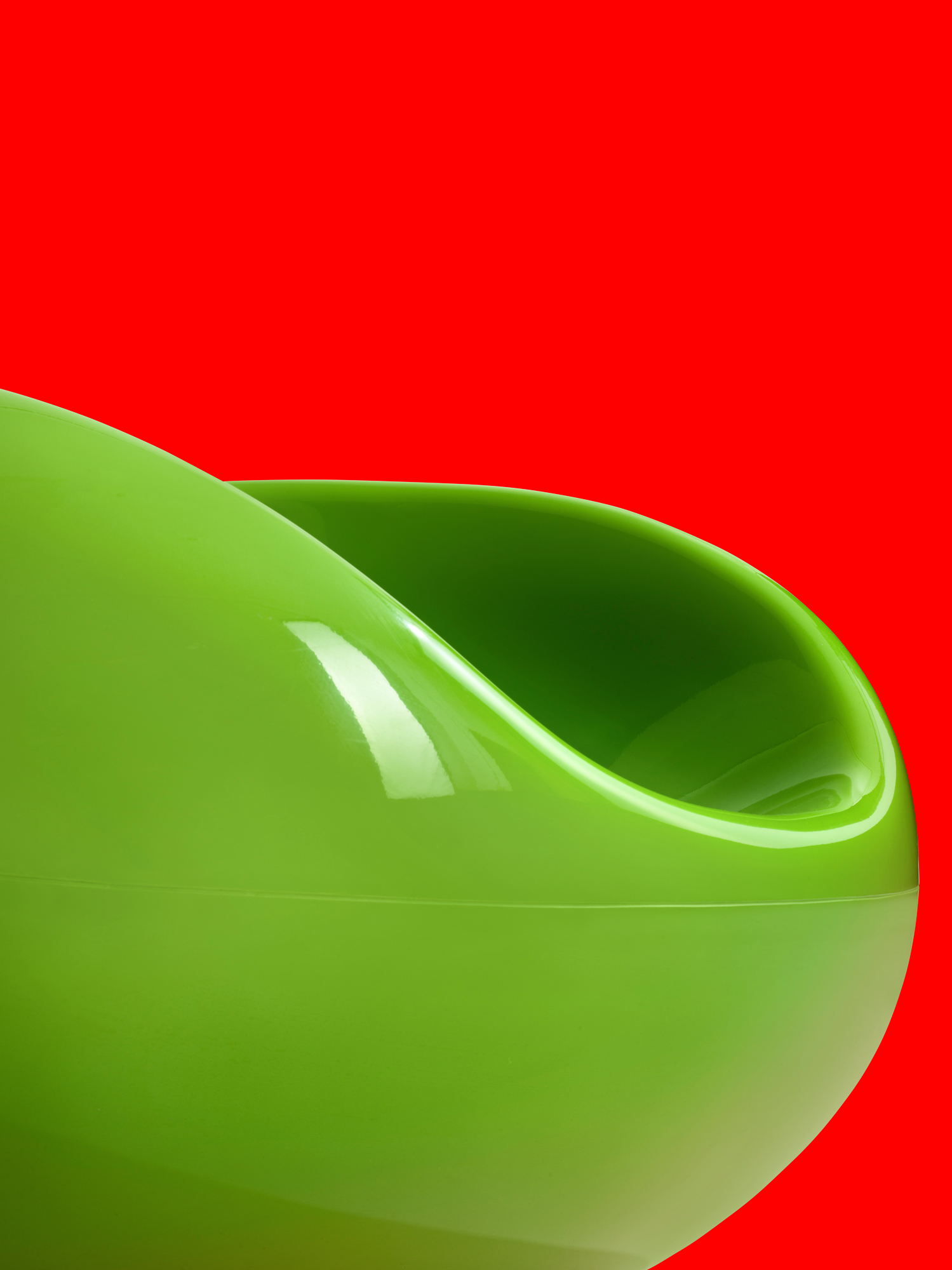 Pastil Chaise vert Eero Aarnio Originals