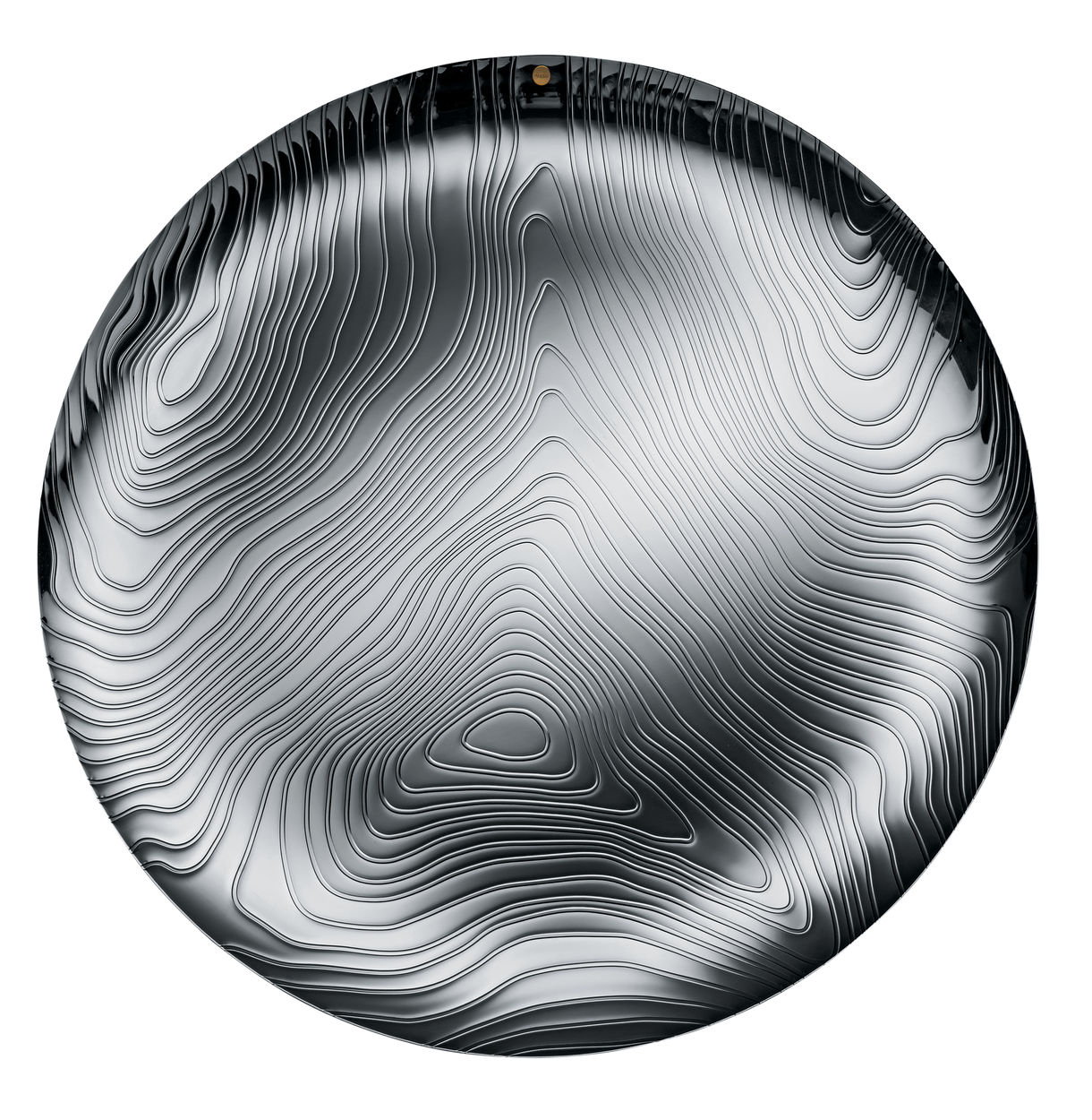 PU07 Veneer Plateau Acier revêtu de résine époxy Alessi