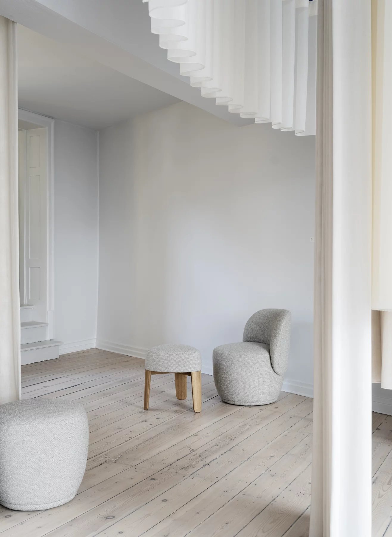 Kuon fauteuil Blomus Boucla - Shitake 