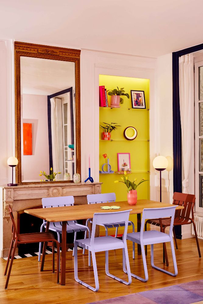 SO'O / SO O Table de salle à manger en chêne 180 × 90 cm Intérieur Fermob