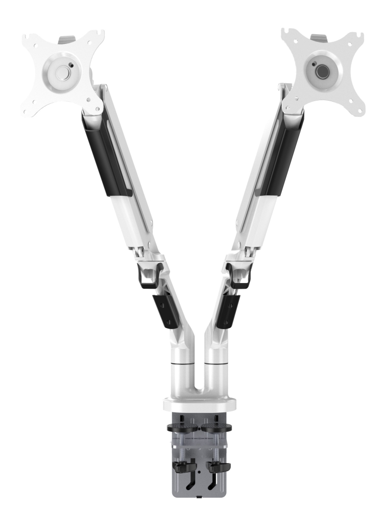 Bras pivotant pour moniteur Hiplift Blanc