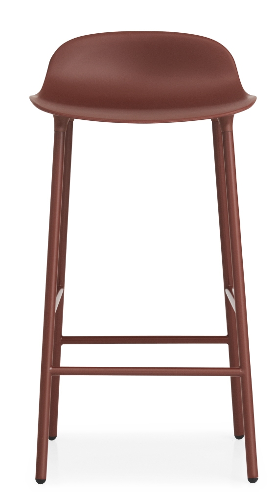 Form Barstool tabouret de bar H 65 cm Acier Normann Copenhagen