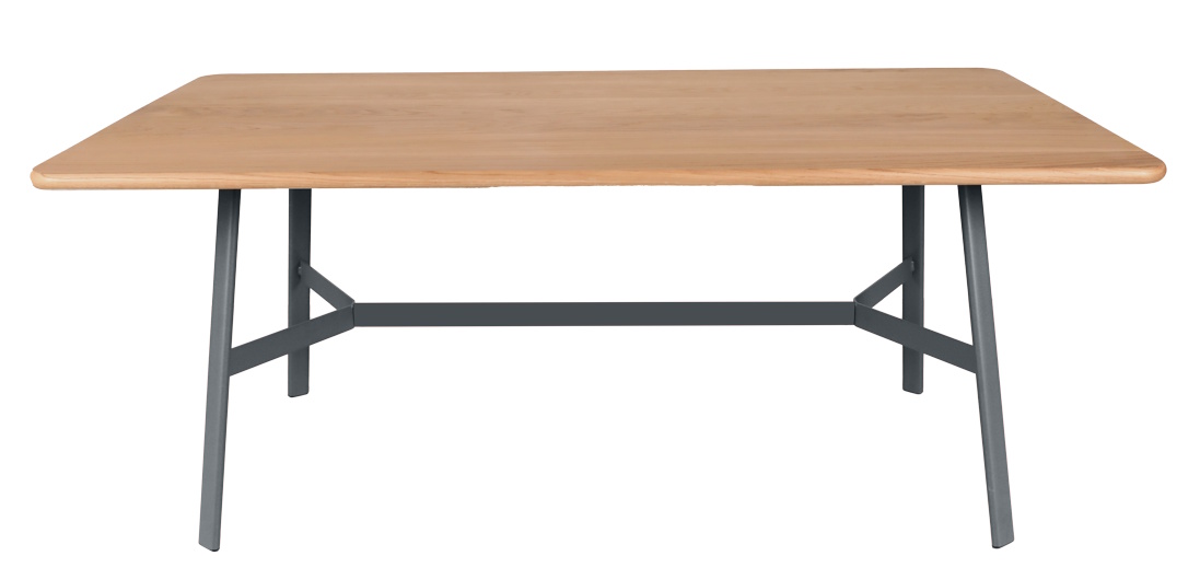 SO'O / SO O Table de salle à manger en chêne 180 × 90 cm Intérieur Fermob
