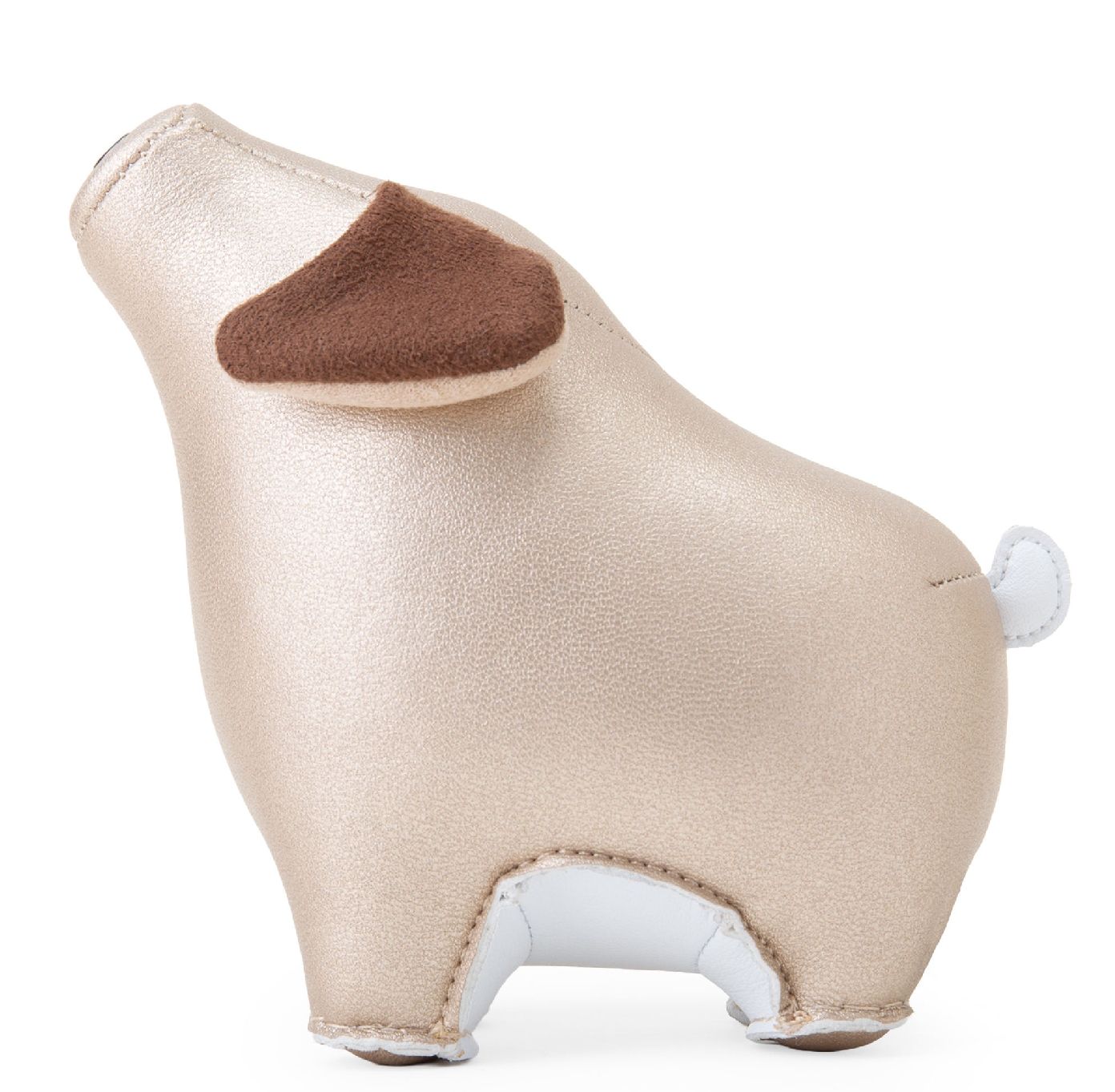 Serre-livres cochon Piya Pearl Gold / Blanc Züny