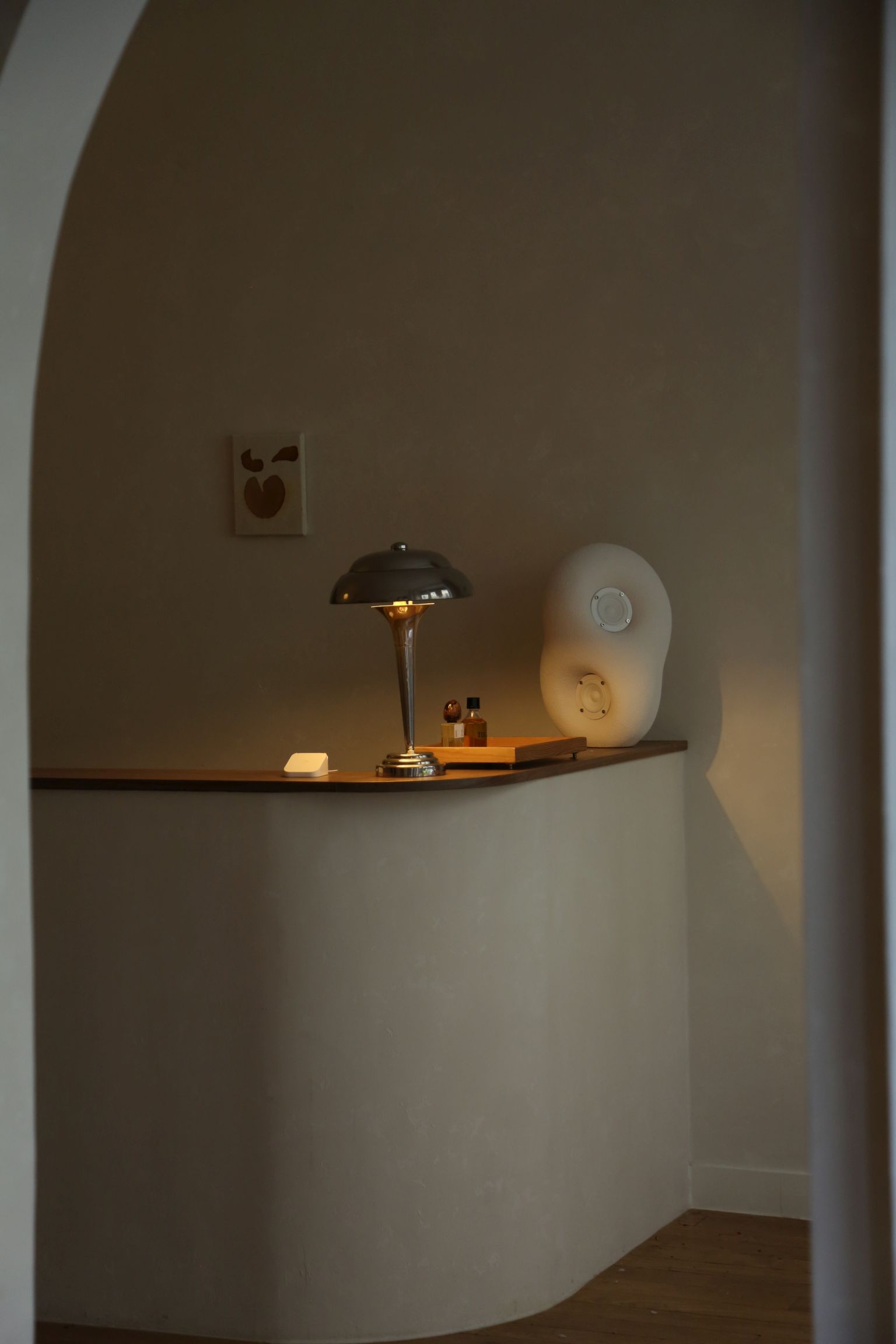 Sculpture acoustique Haut-parleur Transparent