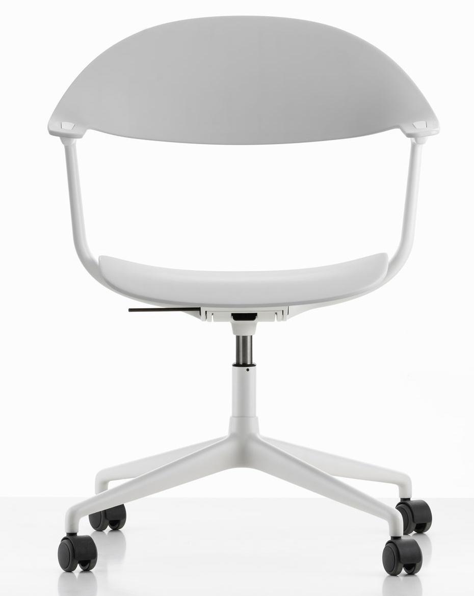 Mynt dossier et assise plastique Chaise de bureau Vitra