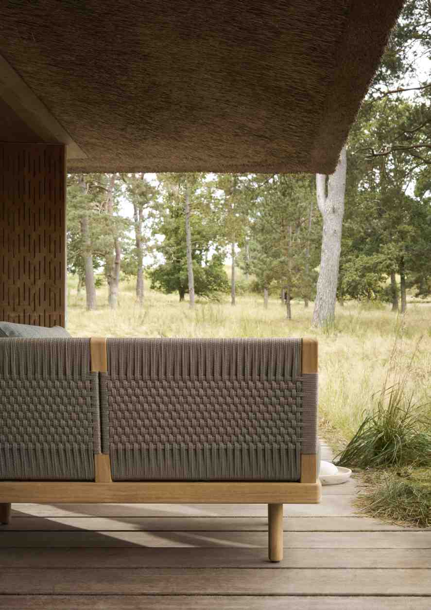 E541 Embrace Canapé module avec dossier court et accoudoir Outdoor Carl Hansen & Søn 