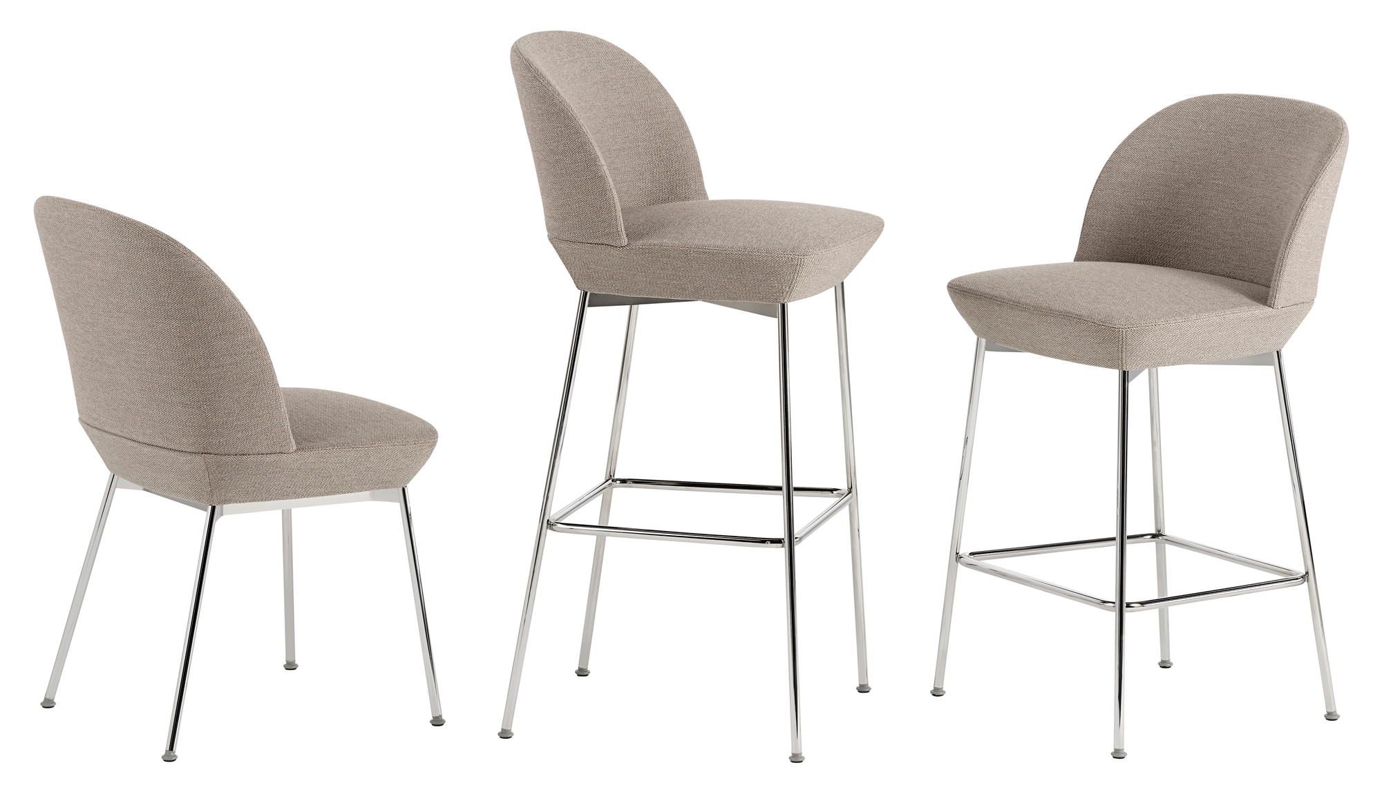 Oslo Bar Stool Tabouret de bar H 75 cm Muuto