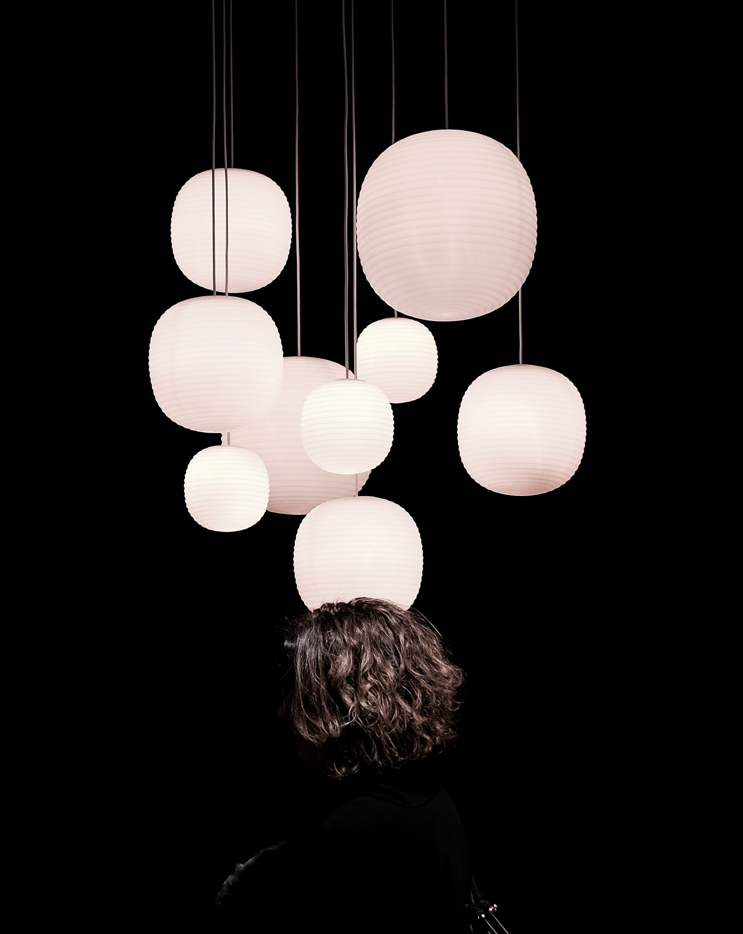 Lantern Pendant Lampe de suspendue New Works Ø 40 cm