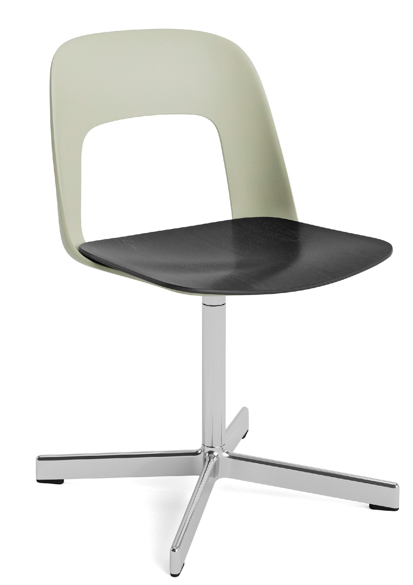 Layout Side Chair 132 4-étoiles pivotantes chaise Hay 