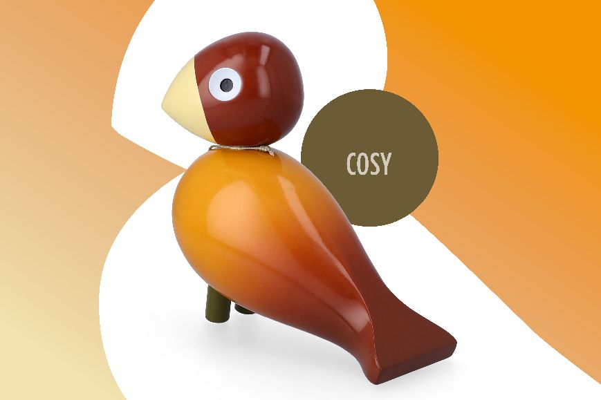 Story Bird Cosy Oiseau en bois Kay Bojesen