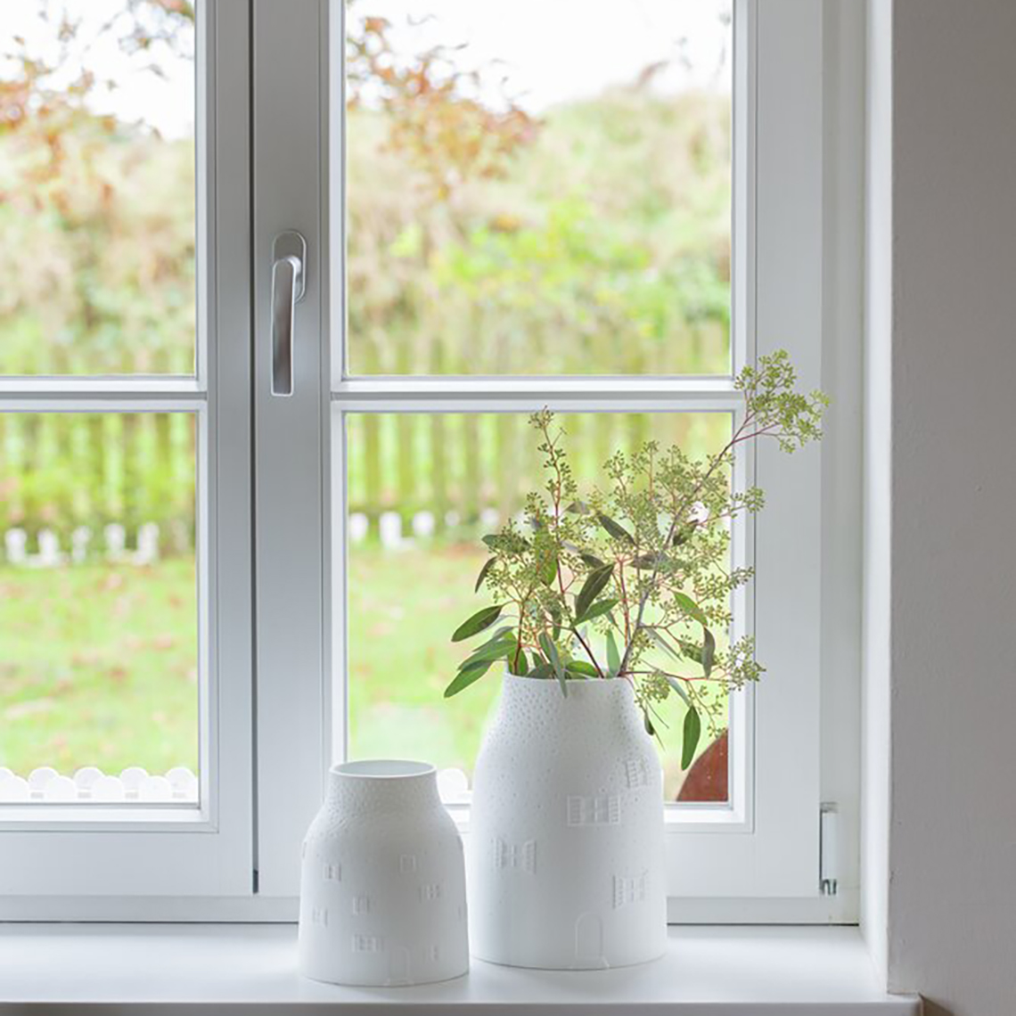 Vase Maison d'hiver Grandes roues