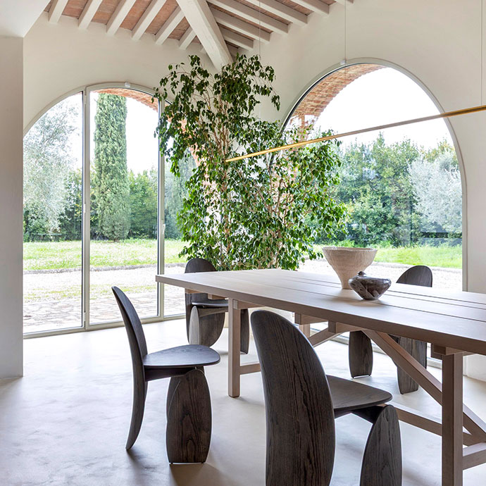 Chaise Lunee non rembourrée Mogg