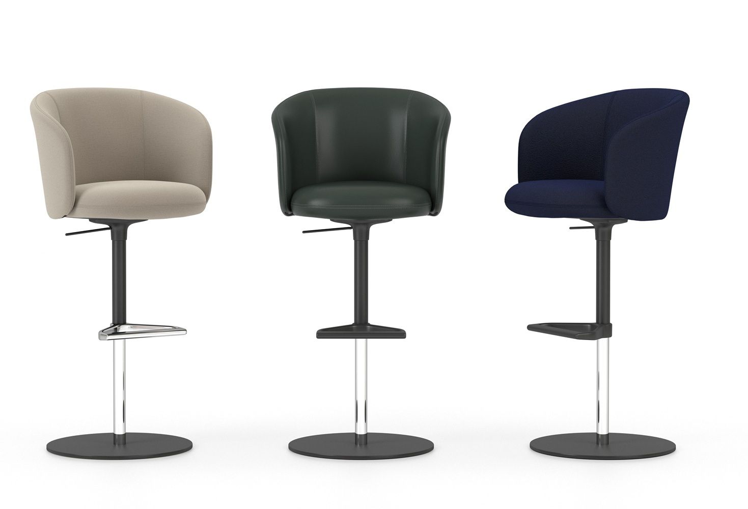 Mikado High Fauteuil / Tabouret de bar Vitra