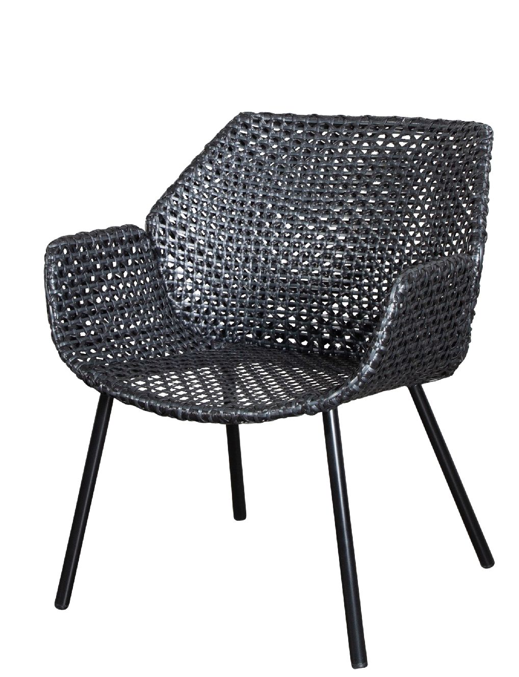 Fauteuil lounge d'extérieur Vibe en rotin