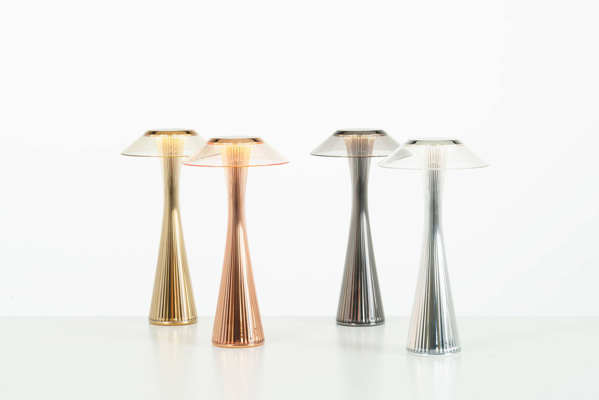 Space Lampe de table Chrome Kartell