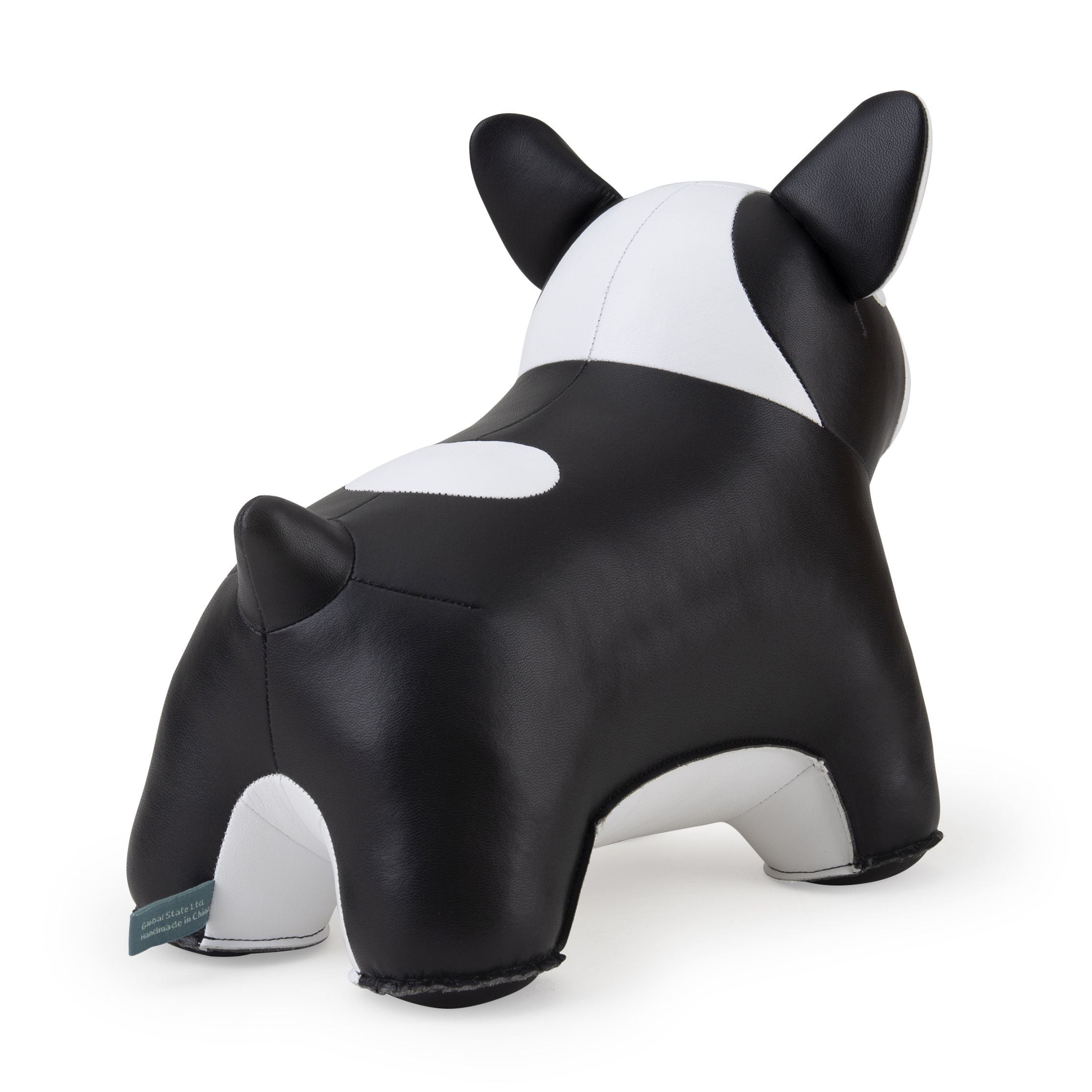 Butoir de porte Bouledogue français II noir/blanc Züny
